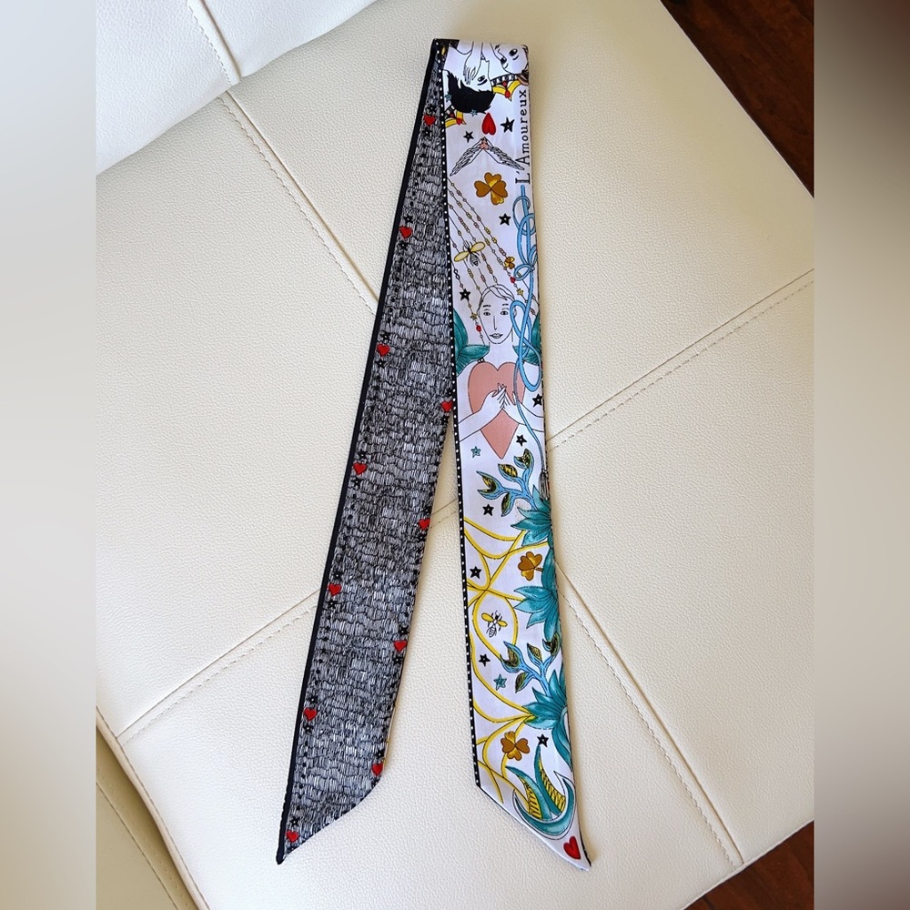 1pcs Silk Twilly